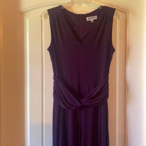 Shelby Palmer dark purple wide leg jumpsuit. Size L